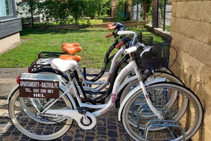 Noclegi nad morzem rowery dla gości